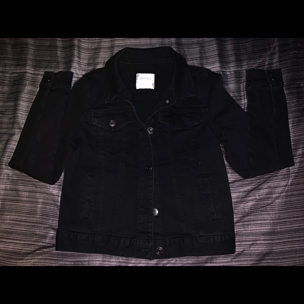 Black Jean Jacket